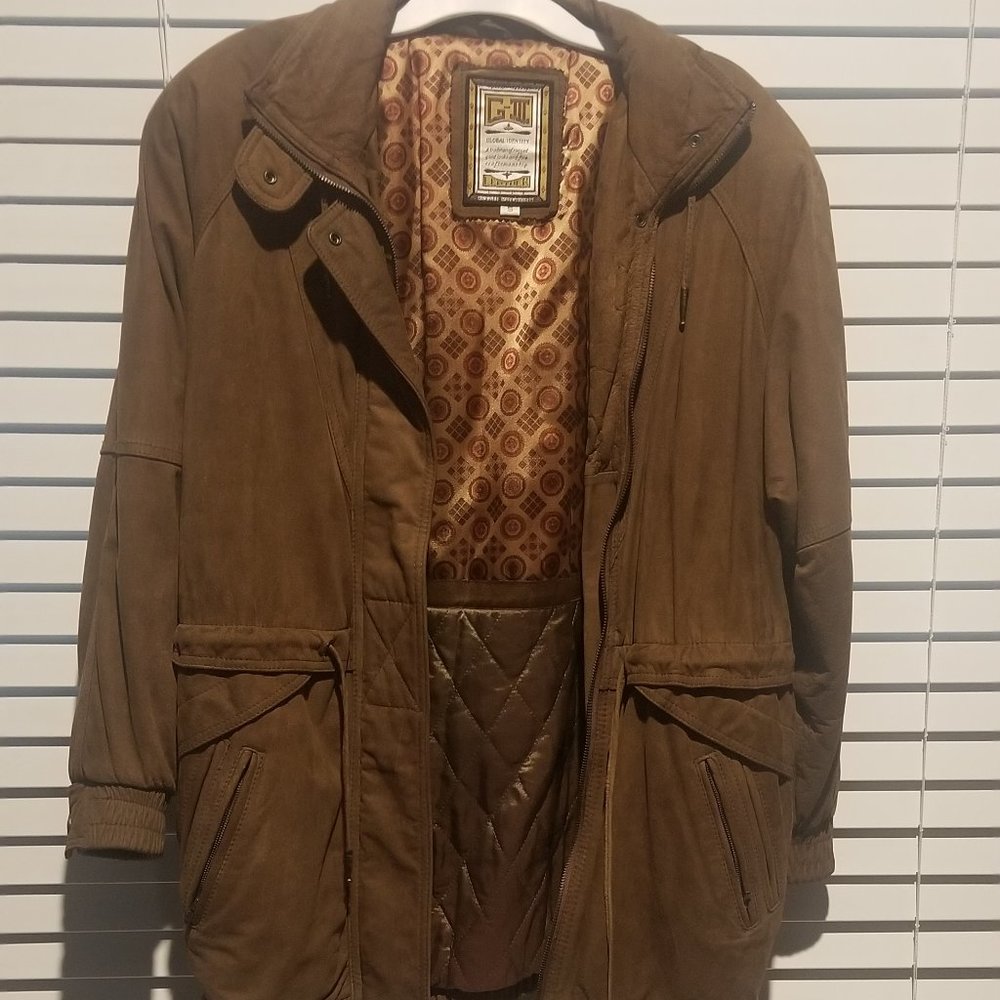 Global Identity Vintage Women's Leather Jacket Size Small